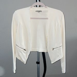 Charlotte Russe white blazer - size S